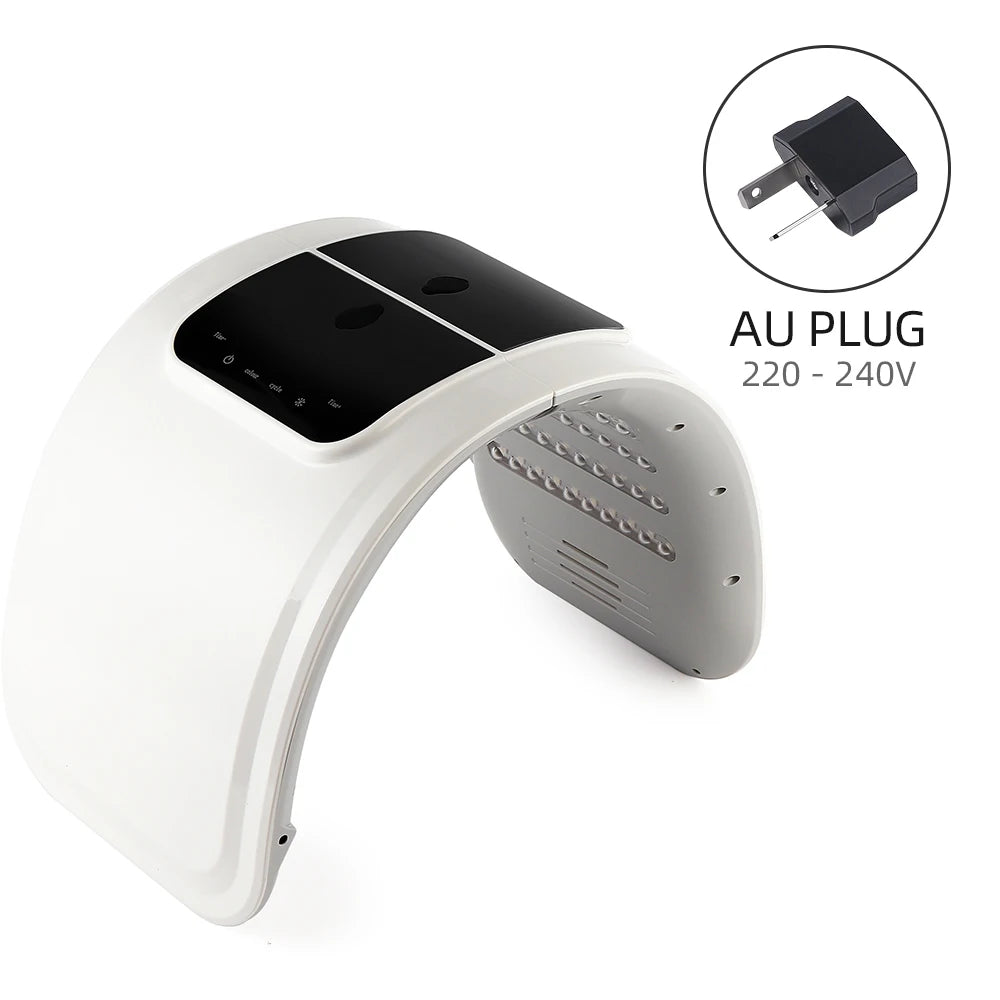 7-Color LED Photon Therapy Machine for Skin Rejuvenation, Wrinkle Reduction & Acne Treatment