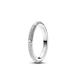 Elegant Unisex Zircon Silver Ring – Timeless Design for Daily Wear & Special Occasions
