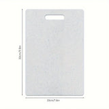 Marble Texture Cutting Board – Antibacterial, Dishwasher Safe, Non-Slip Kitchen Chopping Board