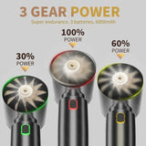 998,000PA Cordless Car Vacuum – Powerful Wet/Dry Handheld Cleaner