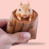 Telescopic Squirrel Silicone Stress Relief Toy