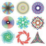 22-Piece Spirograph Drawing Kit – Creative Art Toy for Kids & Adults