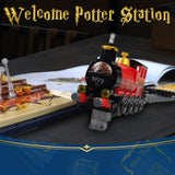 Magic Train Building Blocks Set – 889PCS Classic Movie Train Model for DIY Desktop Decoration & Kids