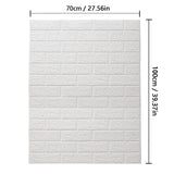 3D Peel and Stick Wall Panels – Waterproof Self-Adhesive Foam Wallpaper for Home Decor