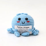 Handmade Knitted Plant-Themed Decorative Doll