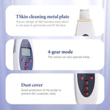 Ultrasonic Facial Cleansing Brush with Skin Tightening & Exfoliating Modes