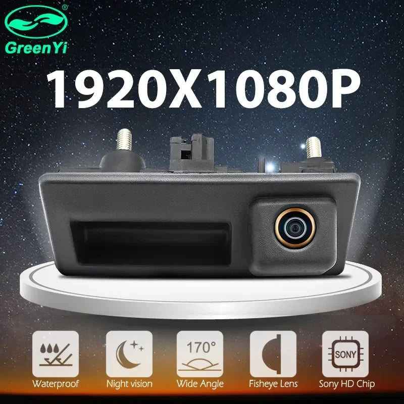 AHD 1080P 170° Car Rear View Camera with Night Vision for VW Audi Porsche
