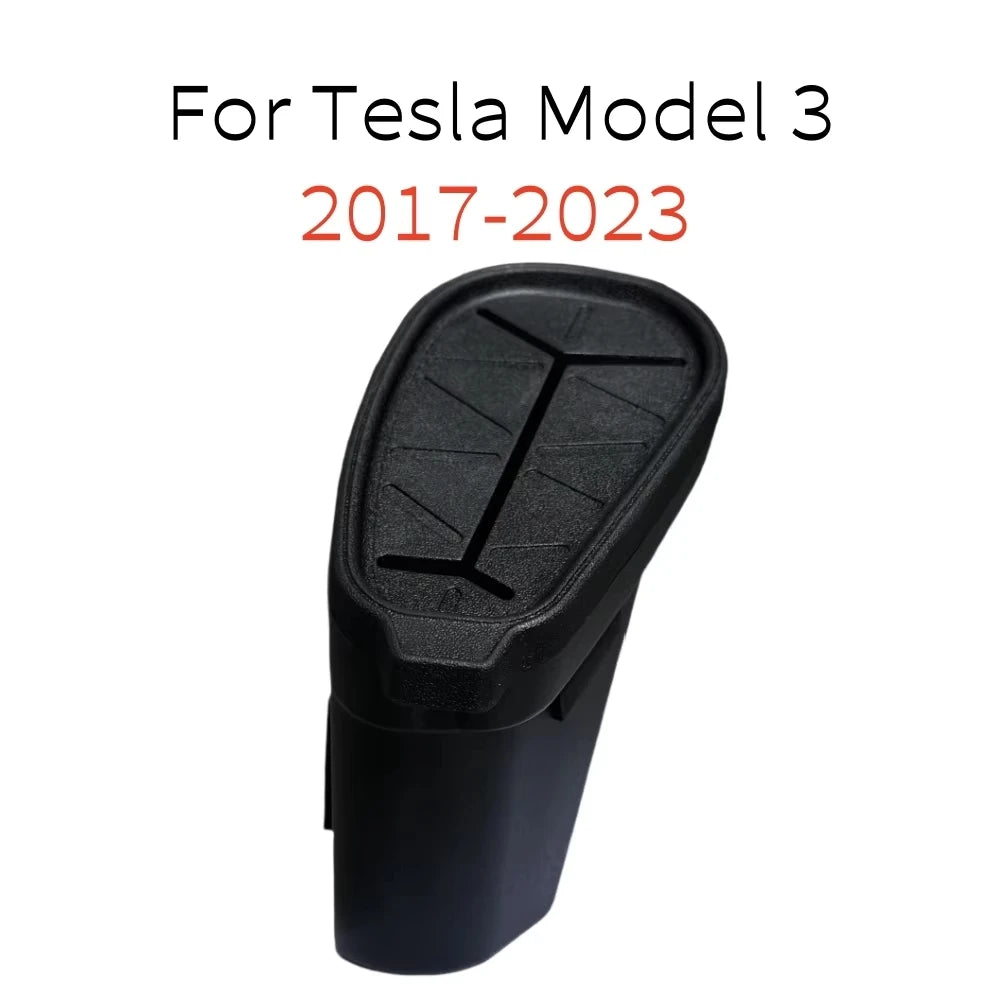 Papelera para Tesla Model 3: contenedor de basura y almacenamiento con puerta lateral a medida