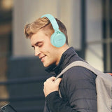 Macaron Wireless Bluetooth Headphones with Microphone - Dual Mode Gaming Headset for Kids & Adults