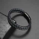 Pulsera con dijes geométricos vintage: elegante joyería de aleación de zinc para mujeres