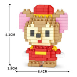 Disney Stitch & Mickey Mouse Micro Building Blocks – Creative Kids Toy Gift