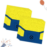 Minions-Themed Birthday Party Decorations Set for Kids with Balloons, Tableware & Cake Toppers
