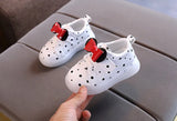Kids’ Breathable LED Light-Up Shoes – Hook & Loop Sneakers for Ages 4–6