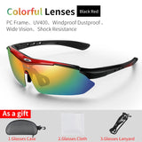 Gafas de sol para ciclismo de alto rendimiento: protección UV400 y comodidad ligera