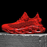 Men’s Casual Mesh Sneakers – Breathable Lace-Up Trainers for Everyday Comfort