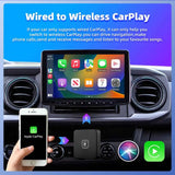 Wireless CarPlay & Android Auto 2-in-1 Adapter - 5Ghz WiFi for Mazda, Toyota, Mercedes & More