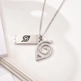 Naruto Kunai Necklace - Anime Metal Pendant Cosplay Accessory