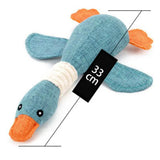 Plush Squeaky Dog Toy – Interactive Fleece Chew Toy for Training & Dental Care