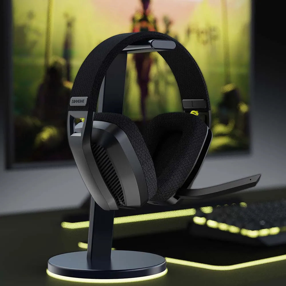 Wireless Gaming Headset with Mic – 2.4GHz/Bluetooth Dual Mode, 63H Battery for PC/PS4/PS5
