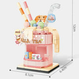 Small Building Blocks Compatible with Lego for Creative Construction