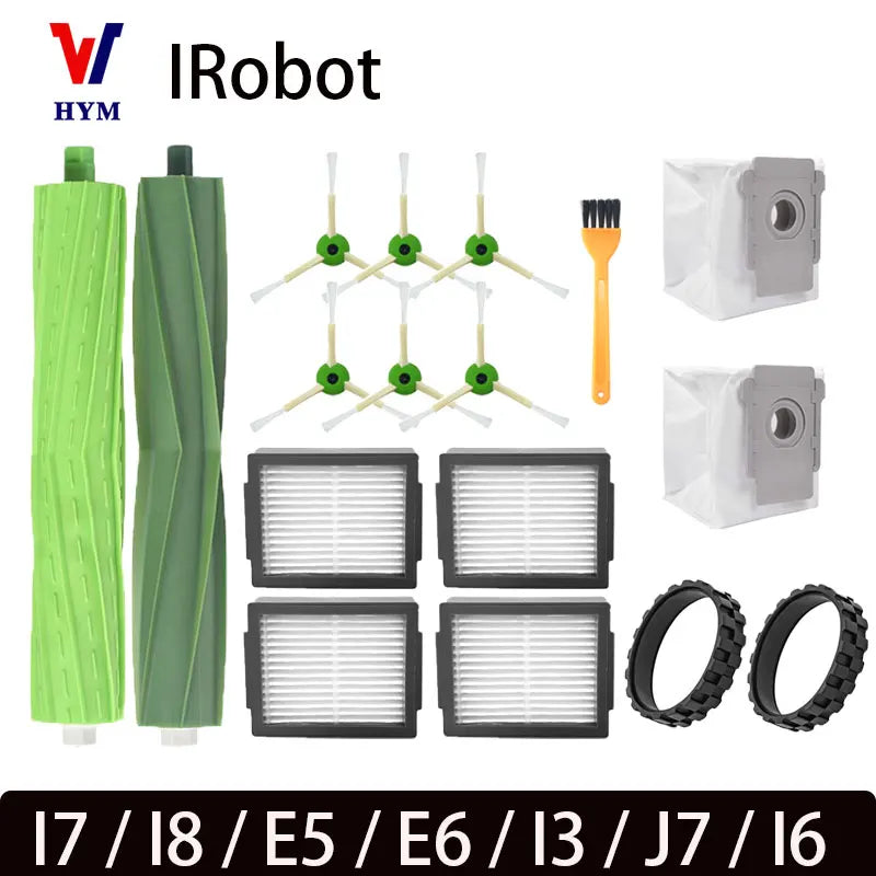 iRobot Roomba Replacement Filters & Brushes for i7, i7+, i3+, i6+, j7, E5, E6, E7 Series