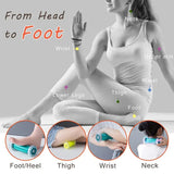 Spiky Massage Ball & Foot Roller Set - Deep Tissue Therapy for Plantar Fasciitis & Muscle Pain