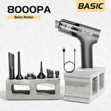 Powerful 98000PA Handheld Car Vacuum Cleaner – Portable, Wireless, and Multi-Functional