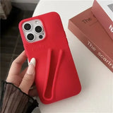 Estuche Rhode para iPhone 13, 14 y 15: funda de silicona suave para brillo de labios y lápiz labial, diseño mate y antideslizante