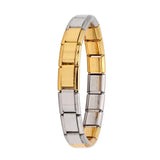 Stainless Steel Hologram Bracelet – Stylish & Durable Unisex Link Chain Jewelry
