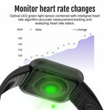 Smart Watch with Heart Rate Monitor, Blood Pressure Tracking & Fitness Features