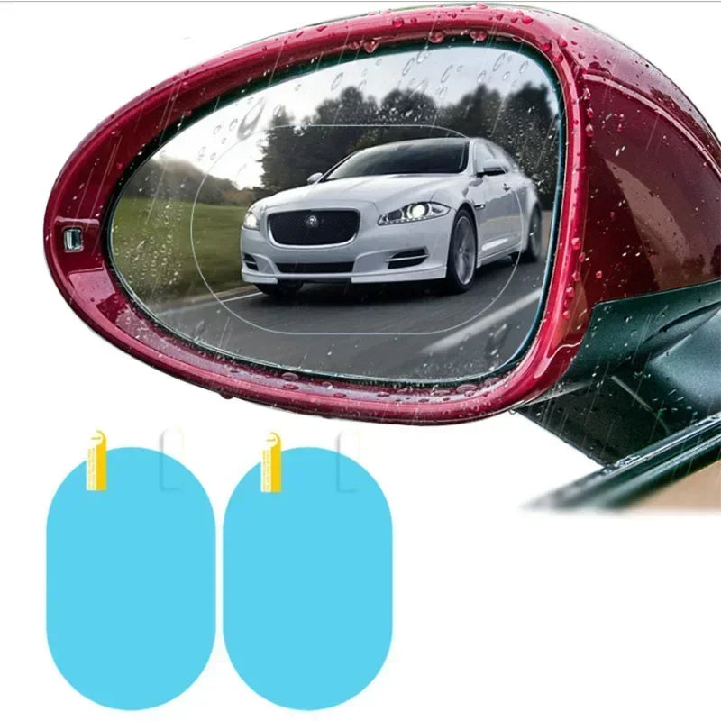 Película impermeable para espejo retrovisor de coche, 6 piezas: ¡conduzca con seguridad en cualquier clima!