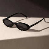 2024 Women’s Small Oval Sunglasses – Retro Designer Shades with UV400 Protection