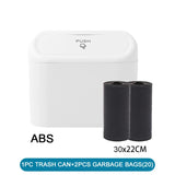 3Pcs Car Trash Can with Lid + 60 (300) Garbage Bags – Leakproof & Compact