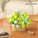 DIY Flower Building Blocks Kit – Creative Bonsai Plants for Kids & Adults