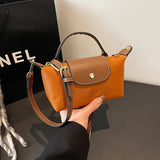 Women's Nylon Saddle Bag – Lightweight, Casual Crossbody Purse with Zipper Closure
