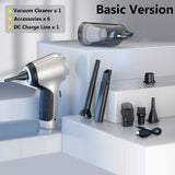 15000Pa Cordless Car Vacuum Cleaner - Powerful Wet/Dry Handheld Vacuum for Home & Auto