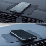 🚗 Alfombrilla antideslizante adhesiva para salpicadero de coche de gran tamaño: almohadilla de silicona para guardar el teléfono y las llaves 📱