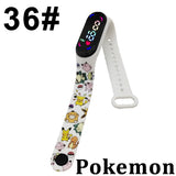 Pokémon Pikachu & Gengar Digital Watch - Cute Anime LED Watch for Kids