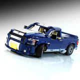 Ford F-150 Super Snake Building Blocks Set – 1258-Piece DIY Model Truck Kit