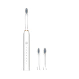Rechargeable Electric Toothbrush with Soft Bristles and Smart Timer