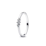 Elegant Unisex Zircon Silver Ring – Timeless Design for Daily Wear & Special Occasions