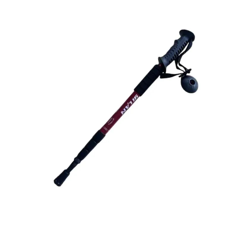 Telescopic Aluminum Hiking Pole for Trekking and Mountaineering