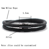 Pulsera de hilo rojo para hombre con cierre magnético: accesorio elegante y significativo