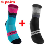 Calcetines de ciclismo de alto rendimiento: transpirables, cómodos y duraderos