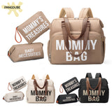 3-in-1 Large Capacity Diaper Backpack – Stylish, Durable, and Functional for Moms & Dads