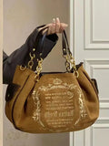 Chic Vintage Casual Tote Shoulder & Crossbody Bag for Women