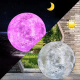 40cm LED Moon Light Ball - 16 Color Remote Control Inflatable Floating Decor