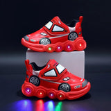 Kids Light-Up Sneakers – Unisex LED Shoes for Walking & Play (Ages 4–6)