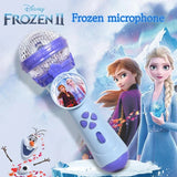 Disney Princess Singing Microphone Toy - Frozen & Minnie Mouse Musical Karaoke Mic for Kids