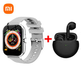 Reloj inteligente con llamadas Bluetooth, seguimiento de actividad física y pantalla HD de 2,01", resistente al agua y compatible con Android e iOS 